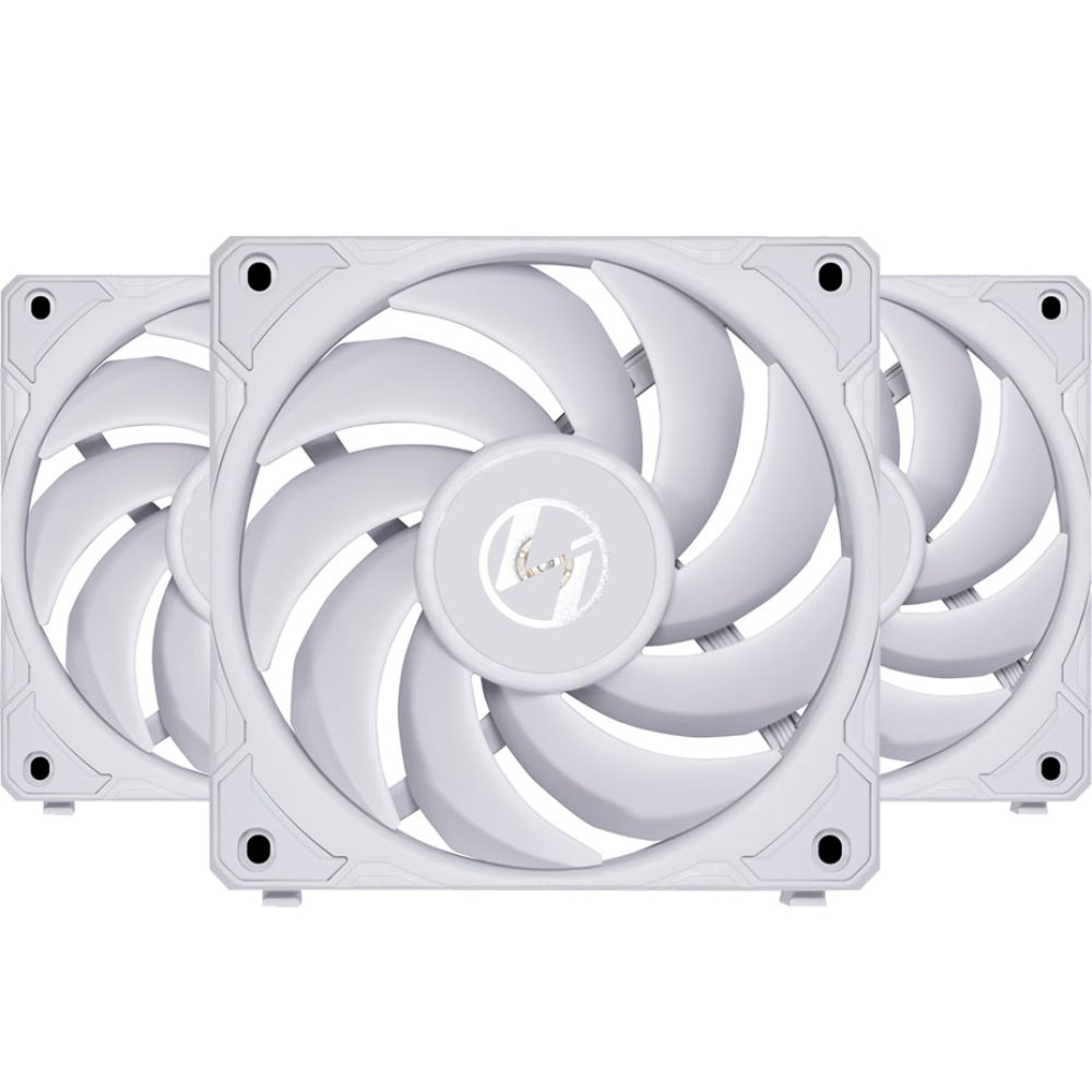 Ventoinha Lian Li UNI P28 PWM Branco120mm (Pack 3)