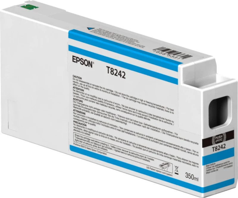 Tinteiro Epson Singlepack Preto Claro T54X900 UltraChrome HDX/HD 350ml