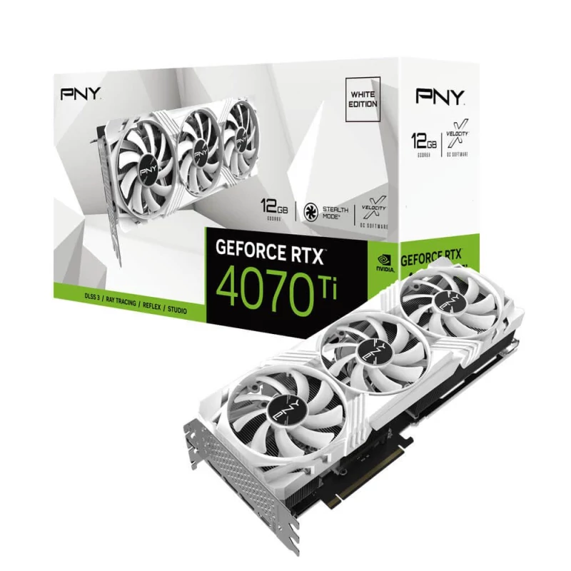 Placa de Vídeo PNY NVIDIA GeForce RTX 4060 Verto Dual Fan, 8GB, GDDR6,  DLSS, Ray Tracing - VCG40608DFXPB1.