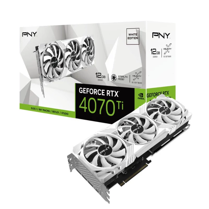 PNY Technologies NVIDIA RTX 4060 Ti 16GB XLR8 VERTO EPIC-X Graphics Card  DLSS 3 VCG4060T16TFXXPB1-O