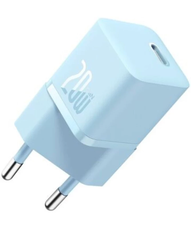 Carregador rápido compacto GaN5 20W USB-C Azul