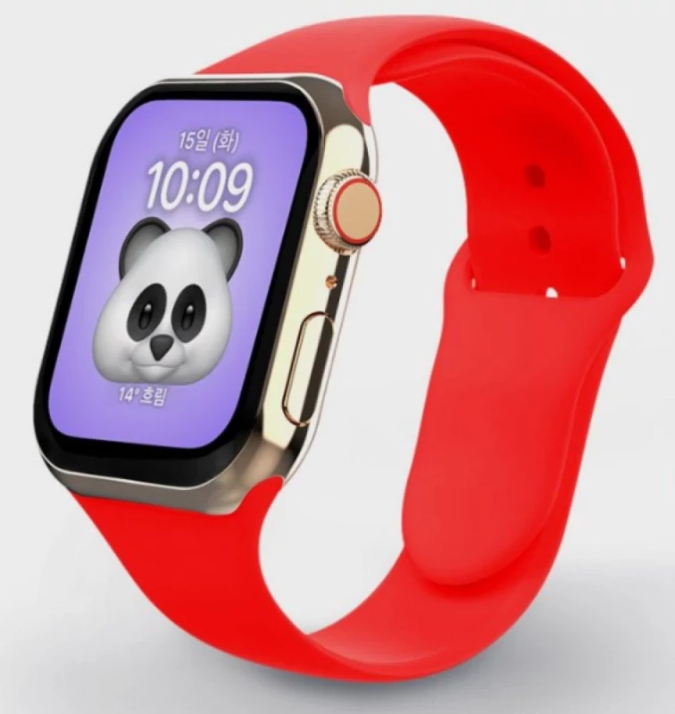 Swissten - Silicone Band for Apple Watch 42-49mm (red)