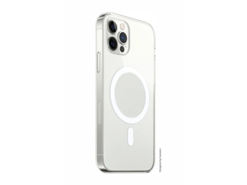Swissten - Jelly MagStick iPhone 14 (transparent)