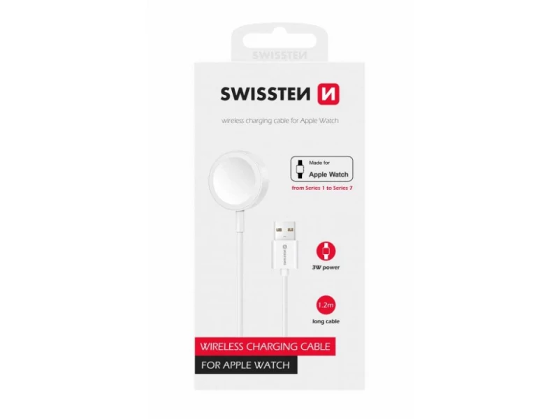 Swissten - Wireless charge cable for Apple Watch USB