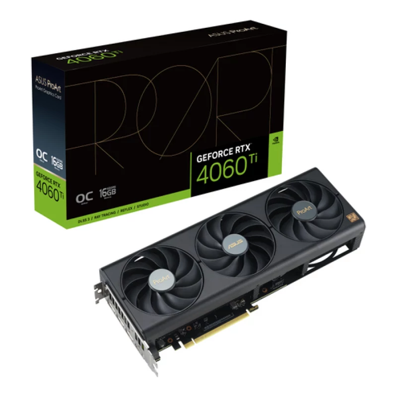 Placa Gráfica Asus GeForce RTX 4080 Pro Art 16GB GDDR6X OC-PCI-E  nVidia-Placas Gráficas-Componentes