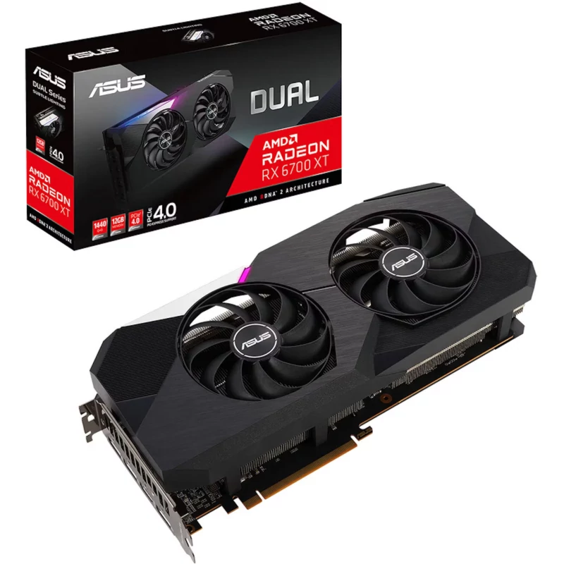 ASUS 90YV0GP2-M0NA00  ASUS Dual -RX6600-8G-V2 AMD Radeon RX 6600