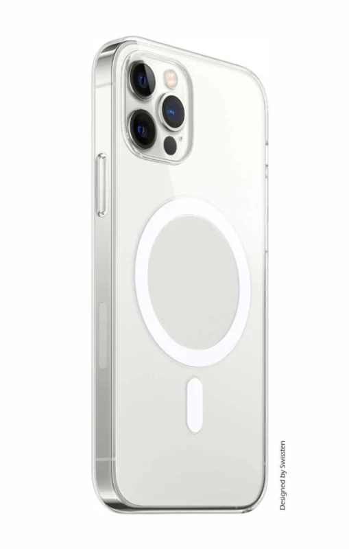 Capa Swissten - Jelly MagStick iPhone 15 Pro (Transparente)