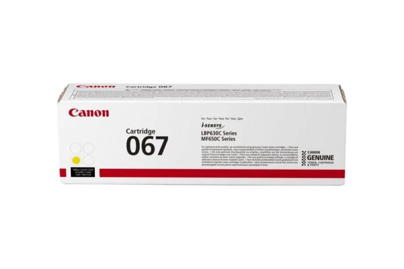 Toner Canon 067 Y Cartridge