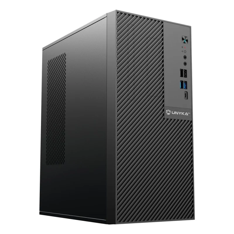 UNYKA CAIXA MATX NUMEN 500 PRO TYPE C BLACK S/FONTE