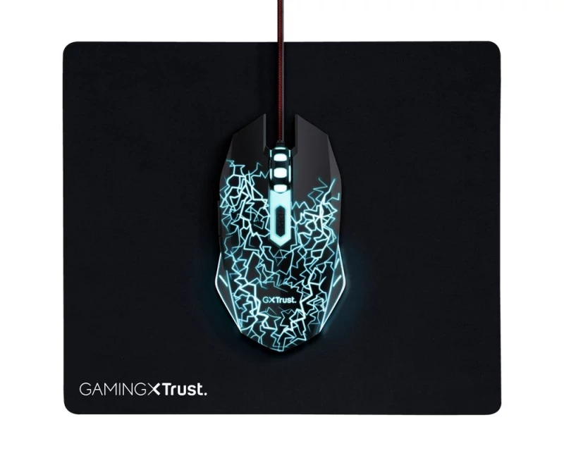 Rato + Tapete Trust Basics Gaming