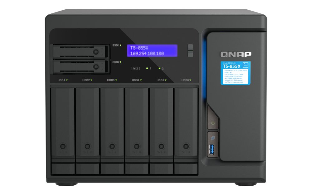 Servidor QNAP (RAM: 8 GB)
