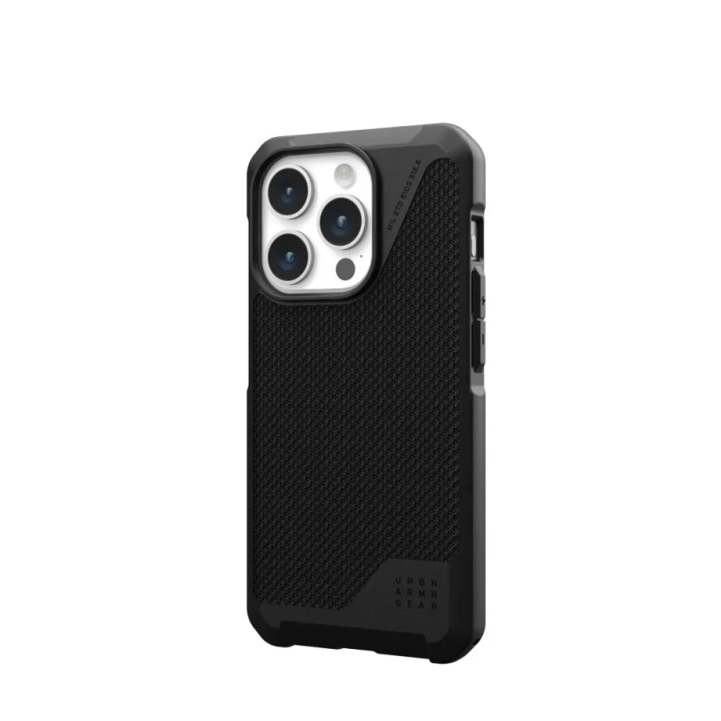 Capa UAG - Metropolis LT MagSafe iPhone 15 Pro (Preta Kevlar)