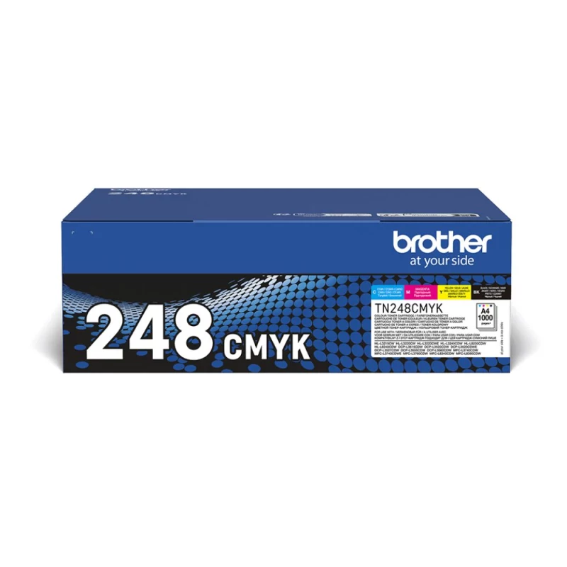 Toner Preto / Ciano / Magenta / Amarelo Brother ISO/IEC19798