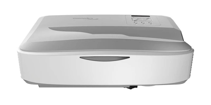 Optoma ZU500USTE - Projector DLP - laser - 3D - 5000 lumens - WUXGA (1920 x 1200) - 16:10 - 1080p - lentes de projeção de distância ultra curta - LAN