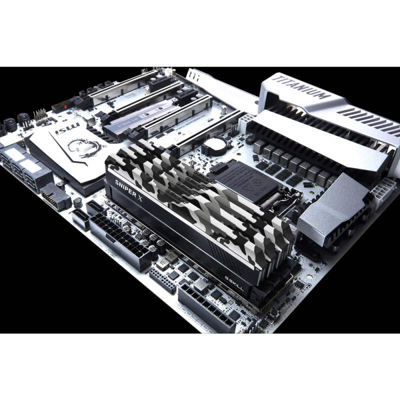 【64G】G.Skill Sniper X(DDR4-3600 16GB×4) Desktop Memory (U-DIMM/CU-DIMM) - Sniper X - G.SKILL