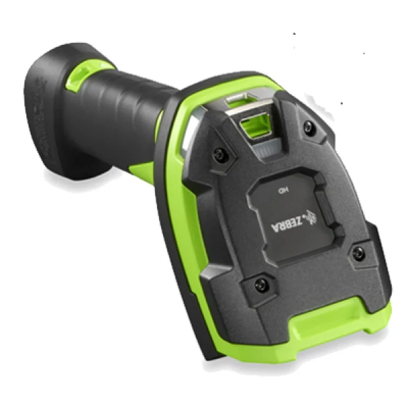 Leitor de código de barras Zebra portátil 1D Preto Verde - LI3608
