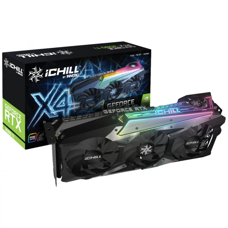 PLACA GRÁFICA INNO3D NVIDIA RTX 3080 TI ICHILL X4 12GB PLACA GRÁFICA INNO3D NVIDIA RTX 3080 TI ICHILL X4 12GB