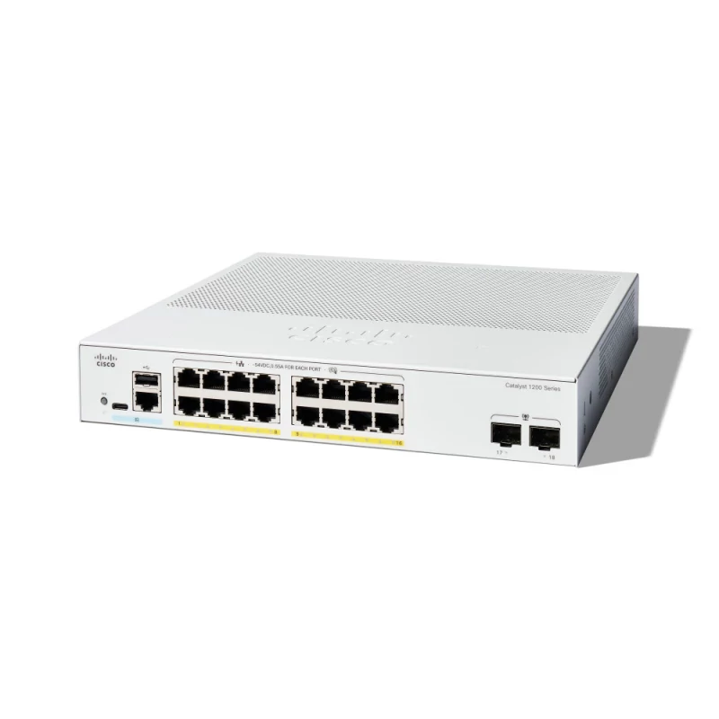Switch Cisco CATALYST 1200 16 Portas GE POE