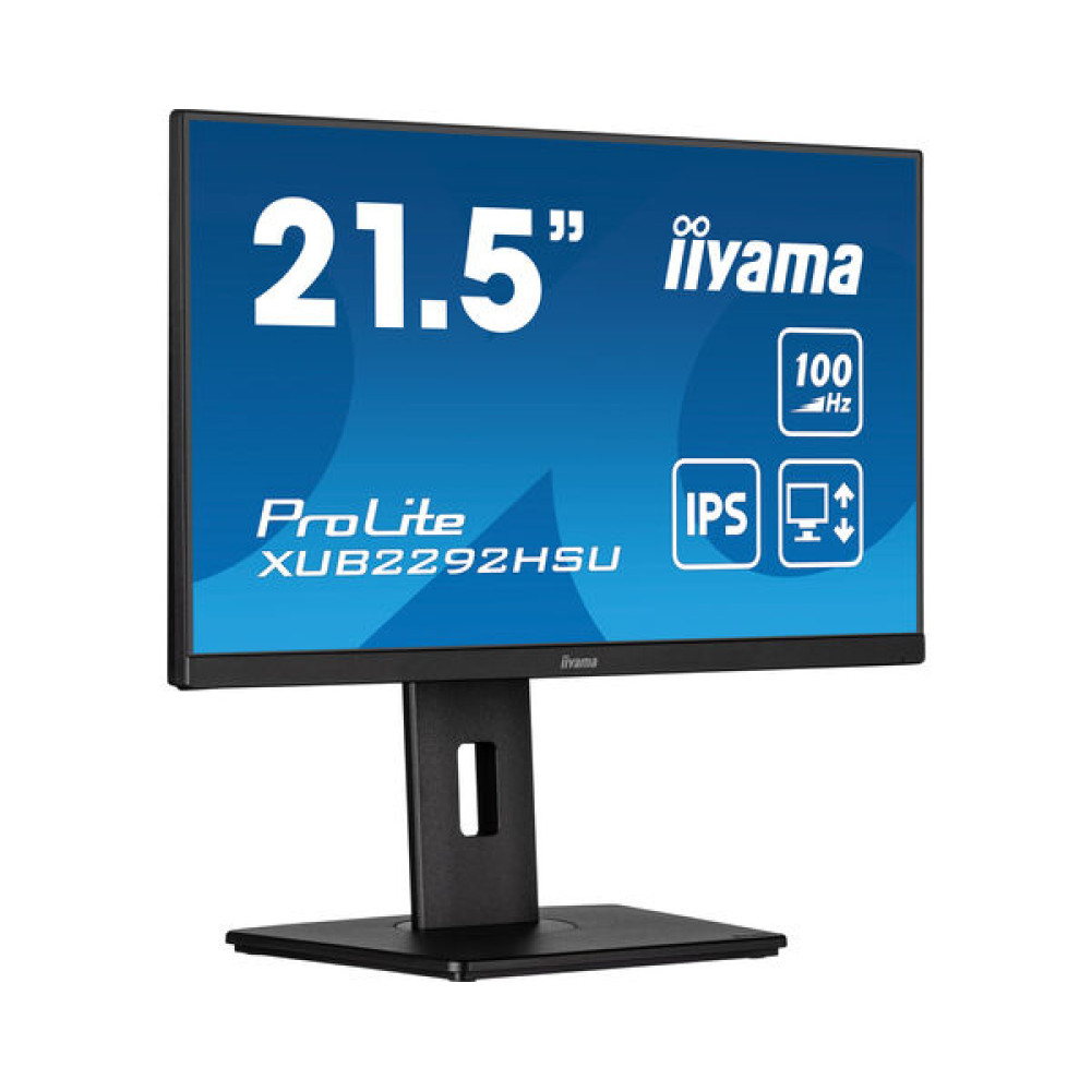 Monitor iiyama - 21.5' Full HD IPS / 100Hz / 0.4ms - ProLite XUB2292HSU-B6