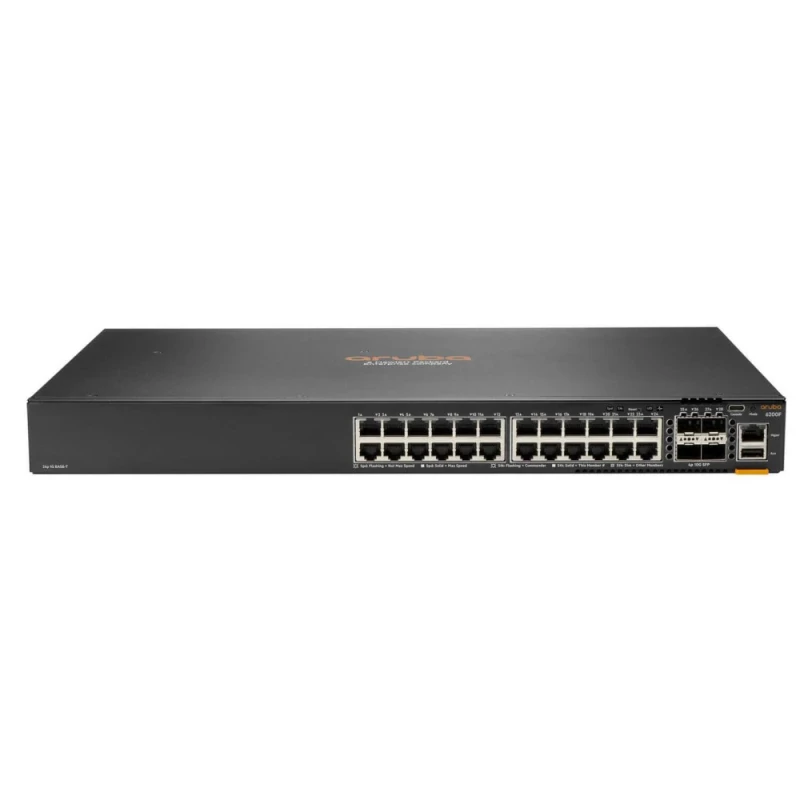Switch HPE Aruba 6200F 24G Class4 PoE 4SFP+ 370W