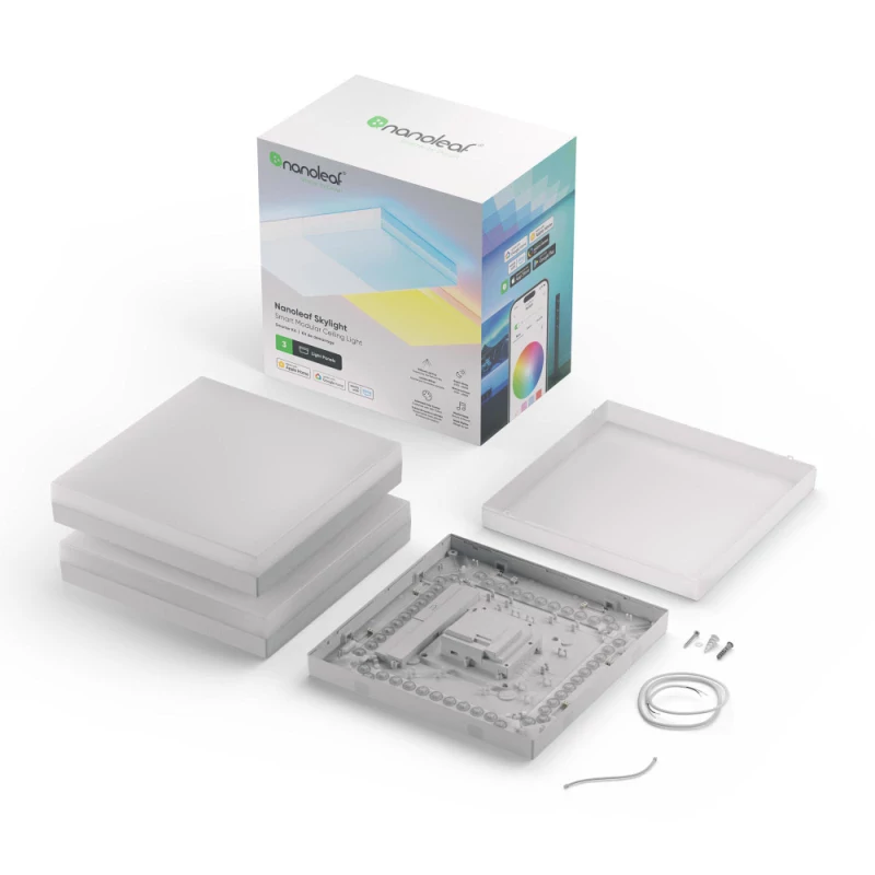 Painel teto Nanoleaf Sky Light starter kit (3x)