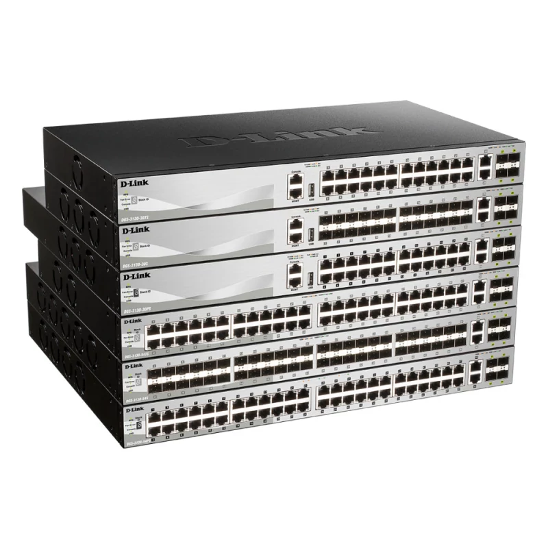 Switch D-Link DGS 3130-30PS L3 Lite Gerenciada 24 x 10/100/1000 (PoE+) + 2 x 10 Gigabit Ethernet + 4 x 10 Gigabit SFP+