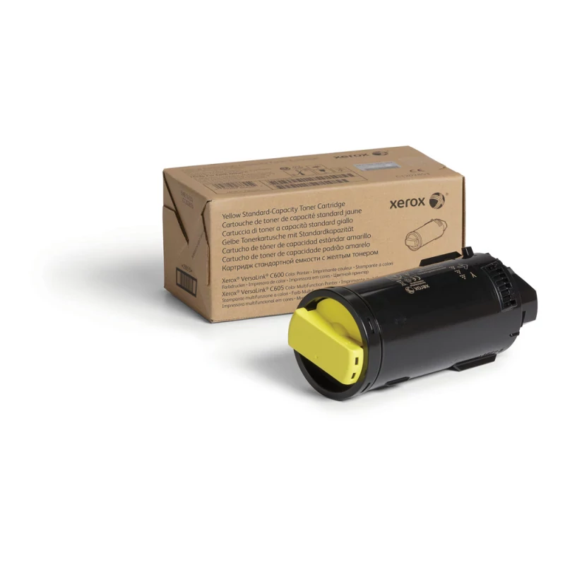 Cartucho de Toner Xerox VersaLink C605 Amarelo Original