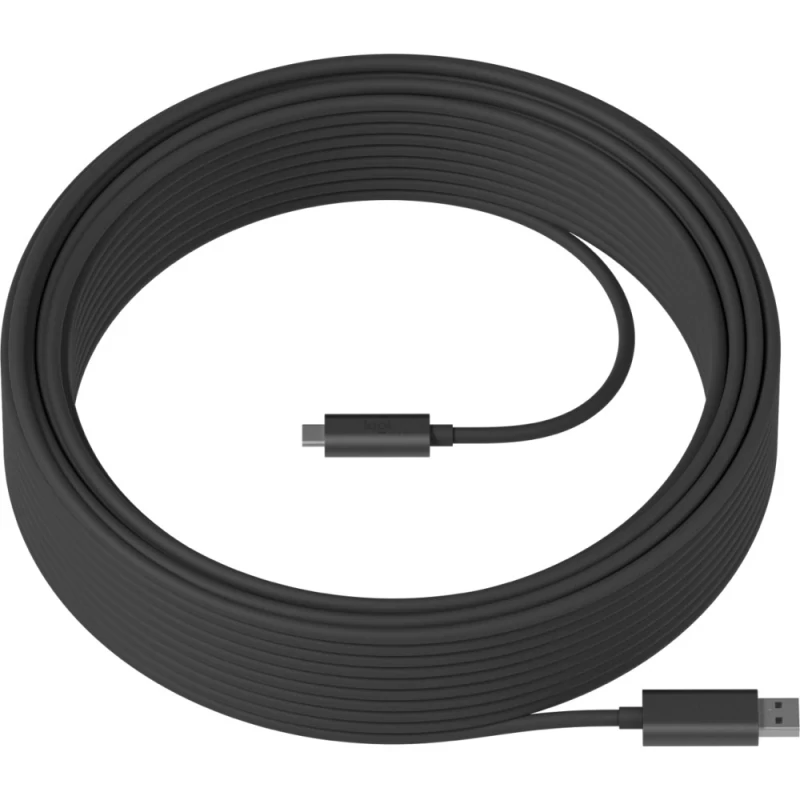 Cabo USB Logitech Strong 10m para Room Solution Huddle Grande
