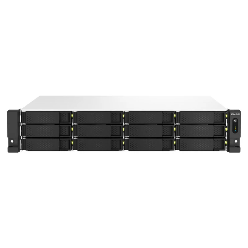 Servidor NAS QNAP TS-1264U-RP 12 Baías SATA 6Gb/s RAID 2U