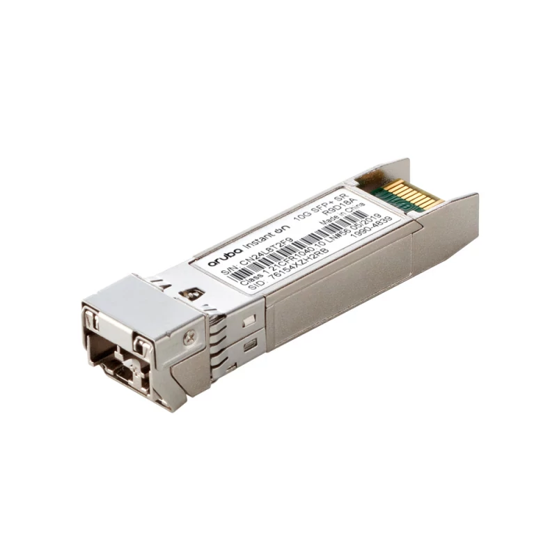Pack 5x Transcetor Aruba Instant On 10G SFP+ LC SR 300m OM3 MMF