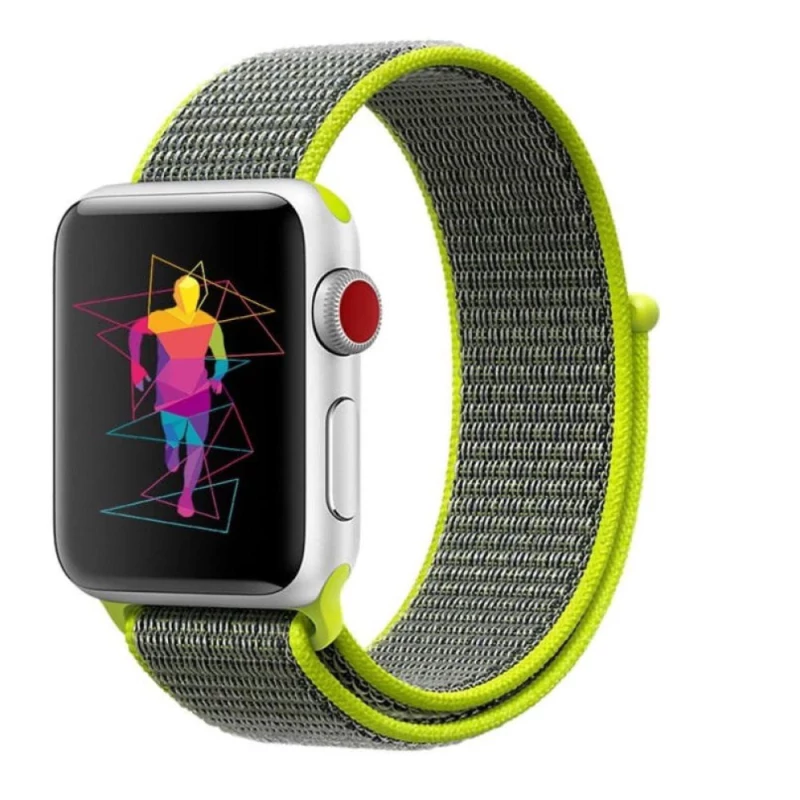 Pulseira de nylon Swissten Apple Watch 38-41mm - 46000701