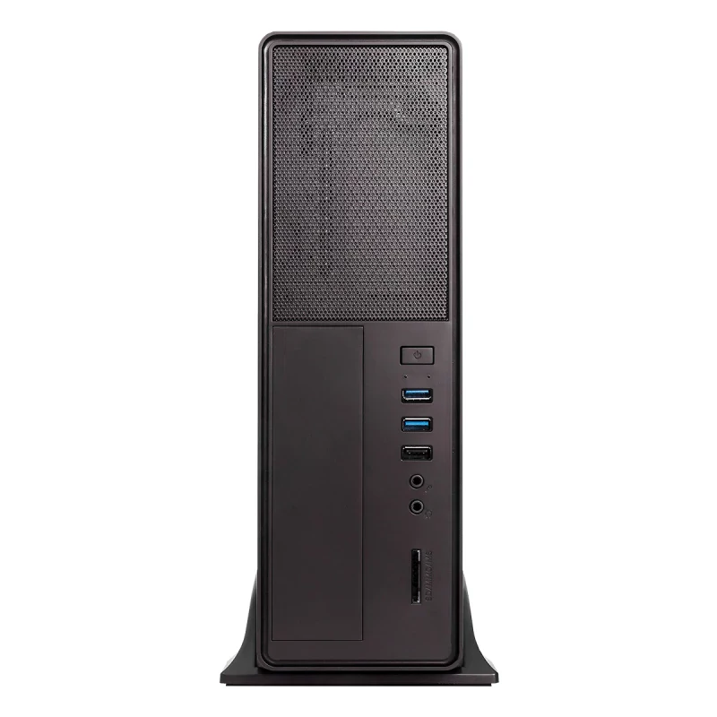 Caixa UK2010 Micro ATX - Sobremesa - Black