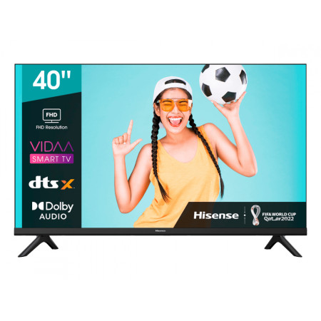 Televisão TV Hisense - 40" Full HD / VIDAA SMART TV / Dolby Audio