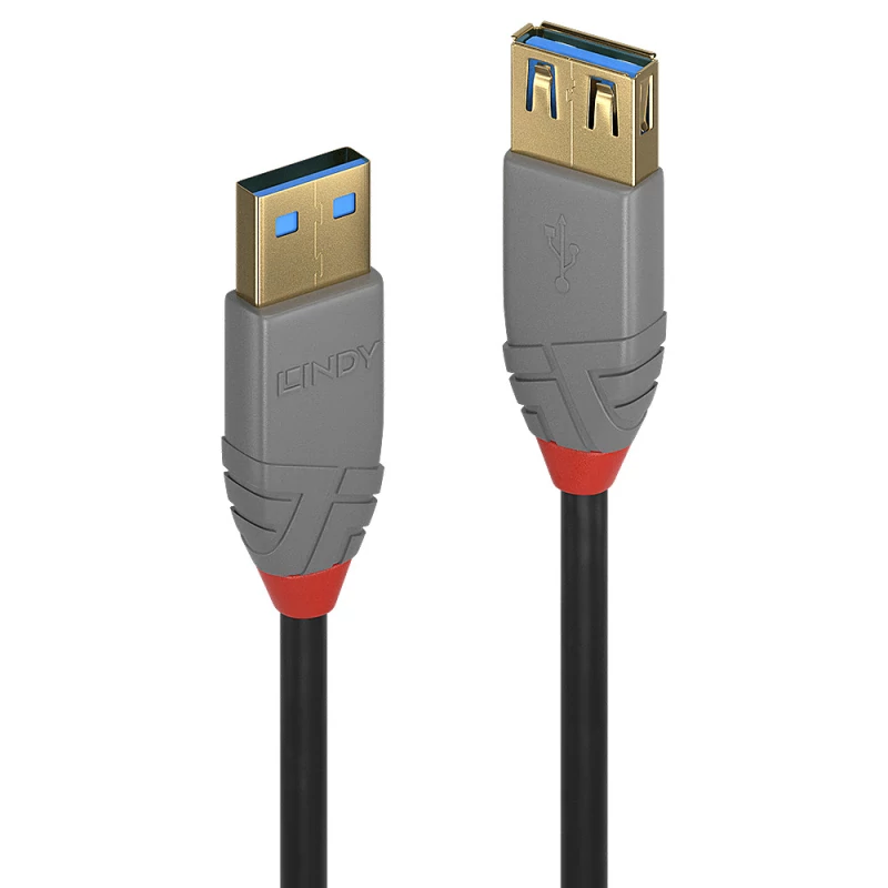 Cabo USB Lindy 36762 Preto