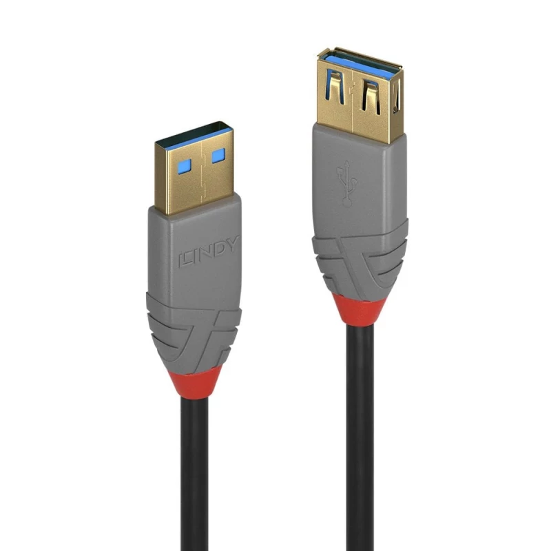 Cabo USB Lindy 36761 Preto