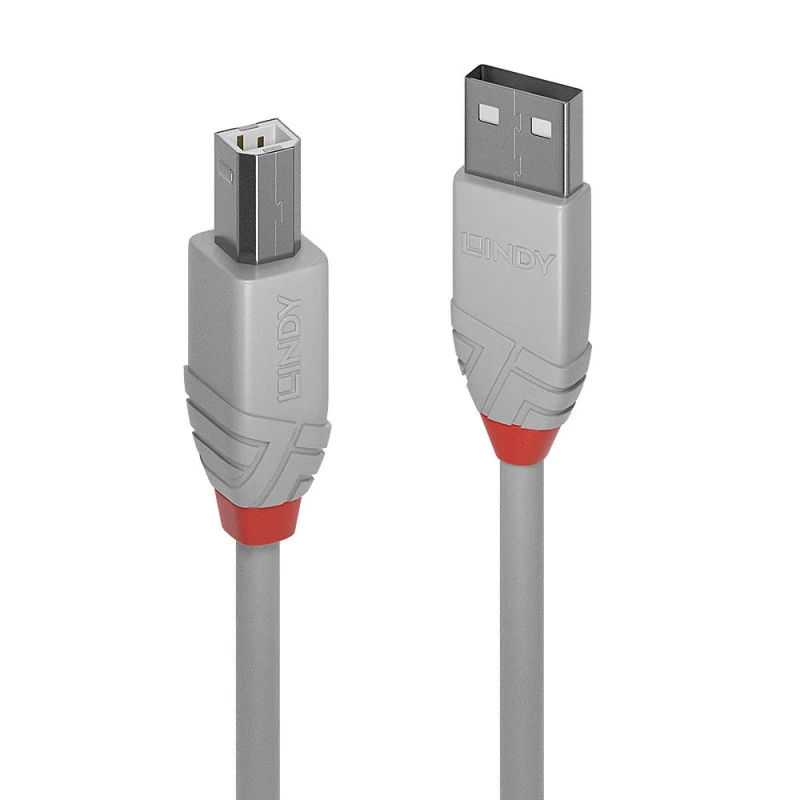 Cabo USB Lindy 36681 Cinzento