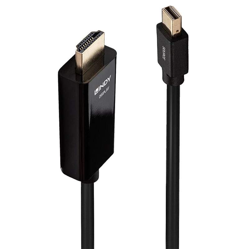 Adaptador Mini Display Port para HDMI LINDY 36927 Preto
