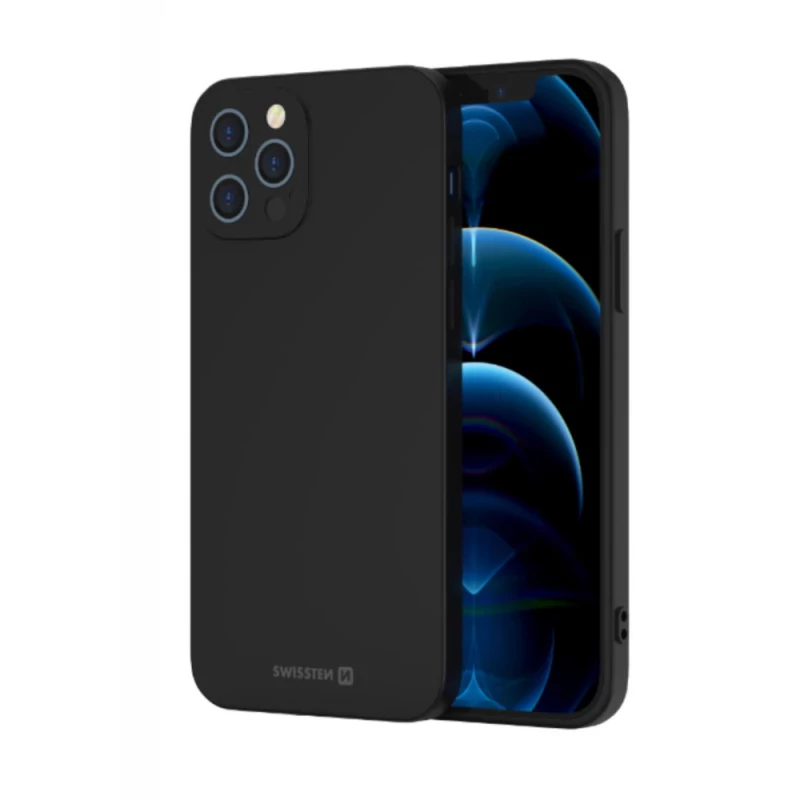 Capa Swissten Soft Joy Xiaomi Redmi Note 13 Pro 5G (Preta)