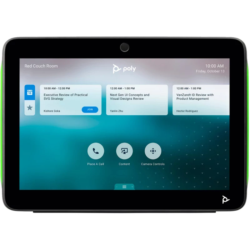 Controlador táctil Poly TC10 preto (875K5AA)