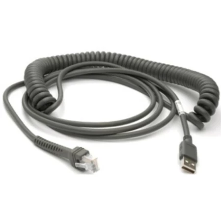 Motorola CBA-U09-C15ZAR cabo USB 4,57 m USB A Cinzento CBA-U09-C15ZAR