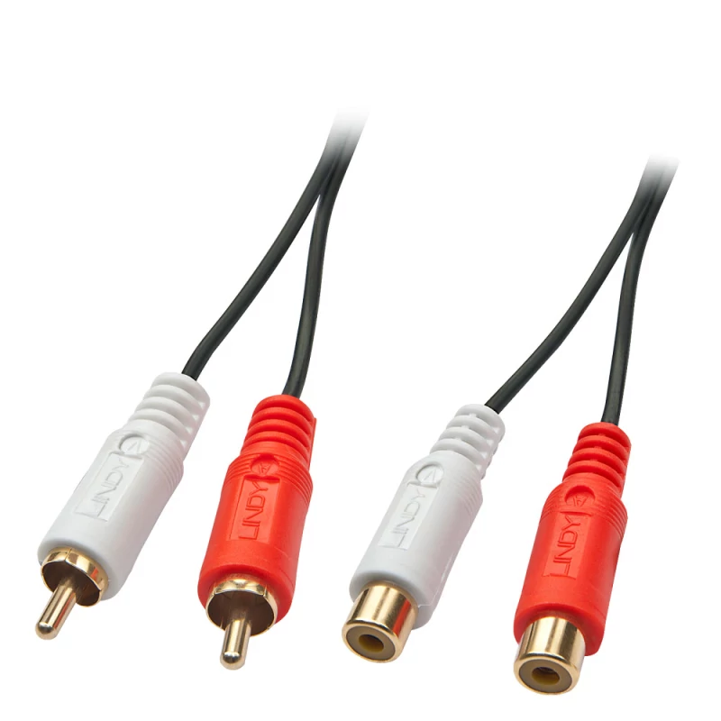 AUDIO EXTENS.2XPHONO STEREO 2M