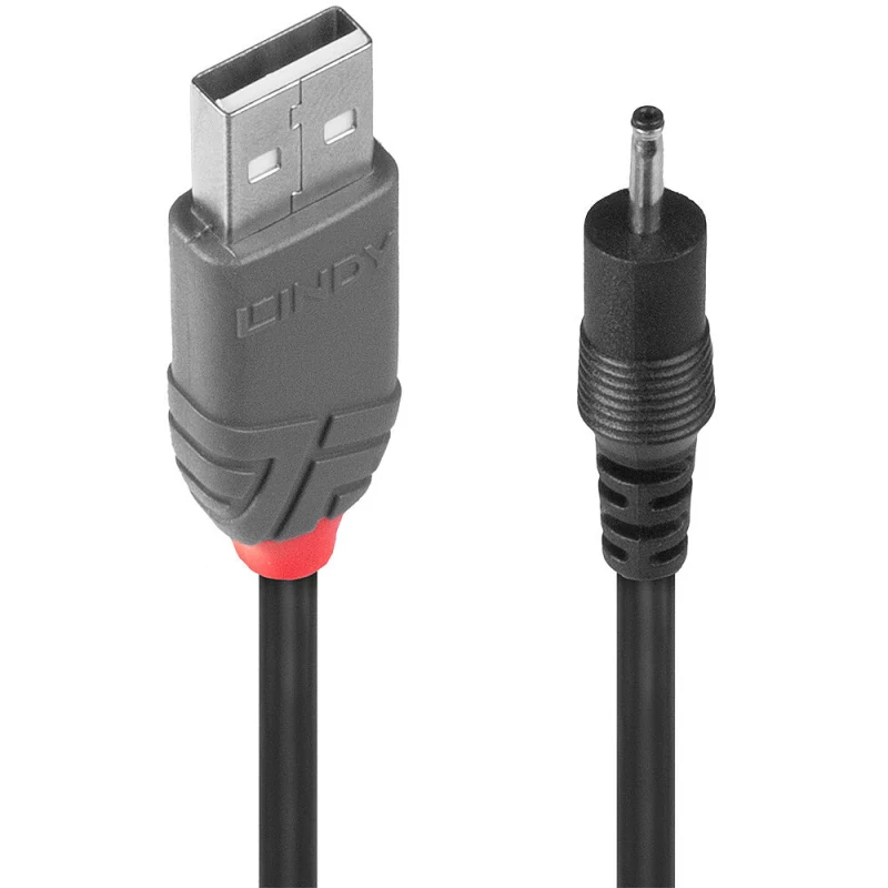 CABLE USB A M - DC 2.5/0.7MM M