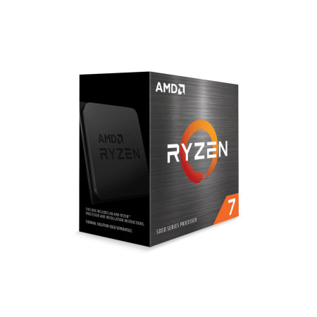 PROCESSADOR AMD AM4 RYZEN 7 5800X 3.8 A 4.7GHz 36M 8C16T 105W BOX S/COOLER