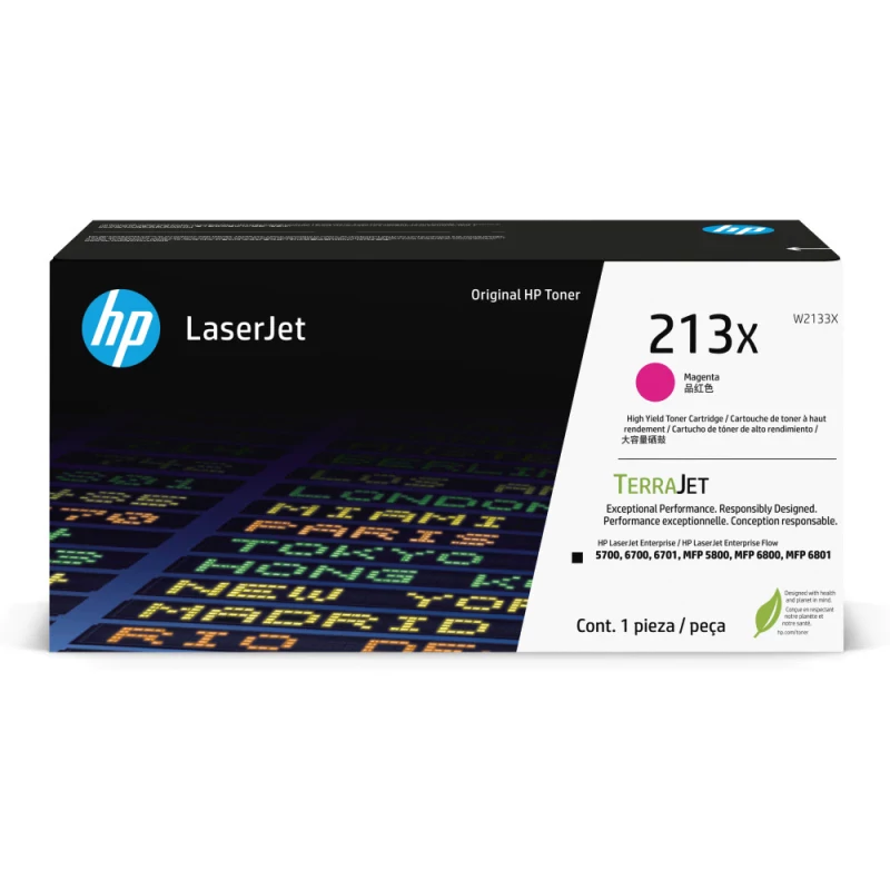 HP 213X Mgn Original LaserJet Toner Crtg