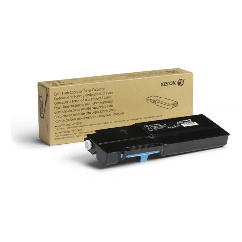 Xerox VersaLink C405 - Alta capacidade - azul cyan - original - cartucho de toner - para VersaLink C400, C405