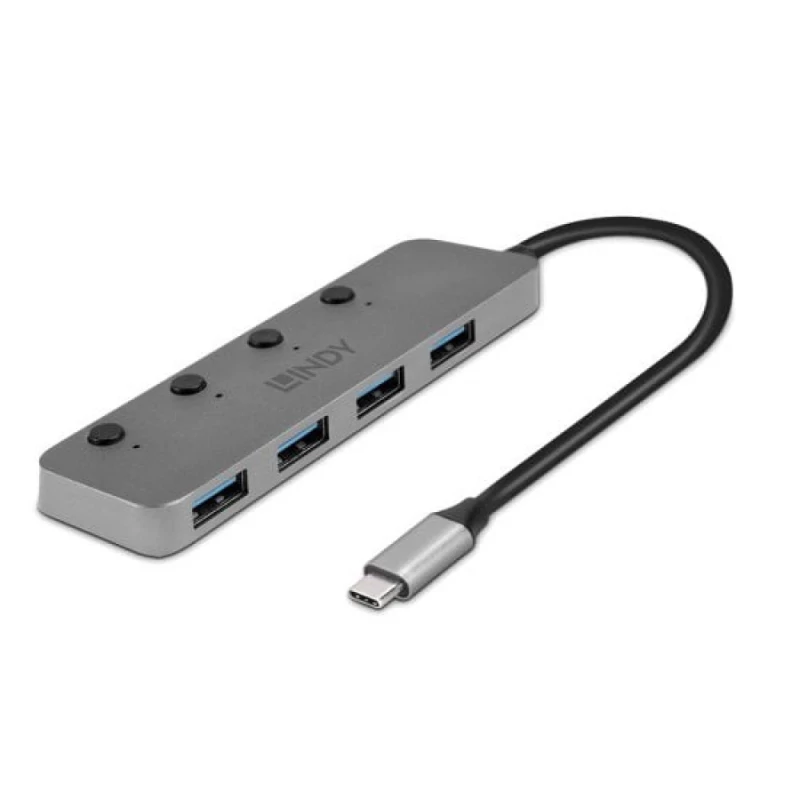 4 PORT USB 3.2 TYPE C HUB