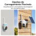 7-Rechargeable Battery + Solar Power