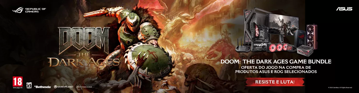 Banner ASUS Doom Dark Ages