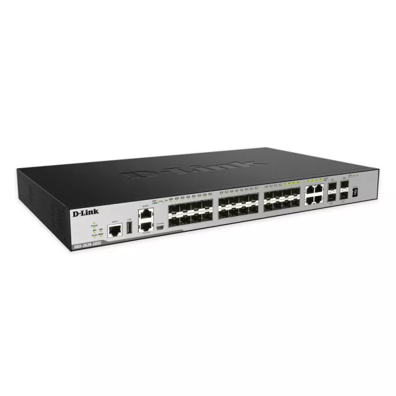 Switch D-Link DGS-3630-28SC/SI 28 Portas Gigabit