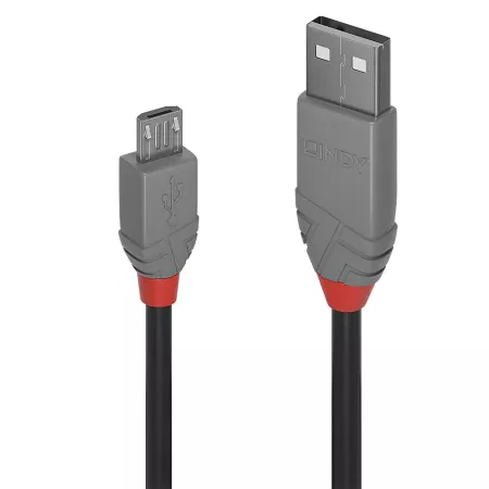 Cabo USB Lindy 36735 5m Cinzento